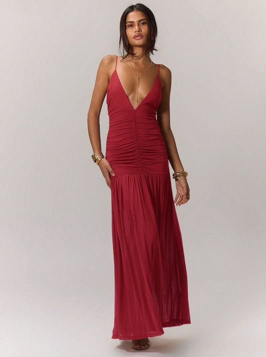 The Asymmetric Ruched Dress - Modern. Sculpted. Dynamic.