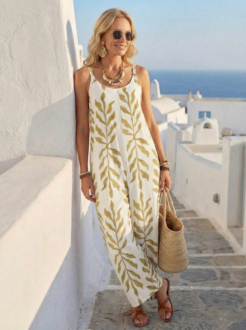 The Tropical Escape Jumpsuit - Vibrant. Bold. Sophisticated.