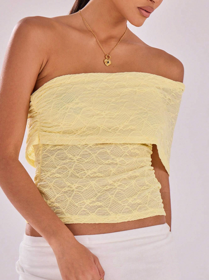 The One-Shoulder Mesh - Sculpture Asymmetric. Textured. Contemporary.