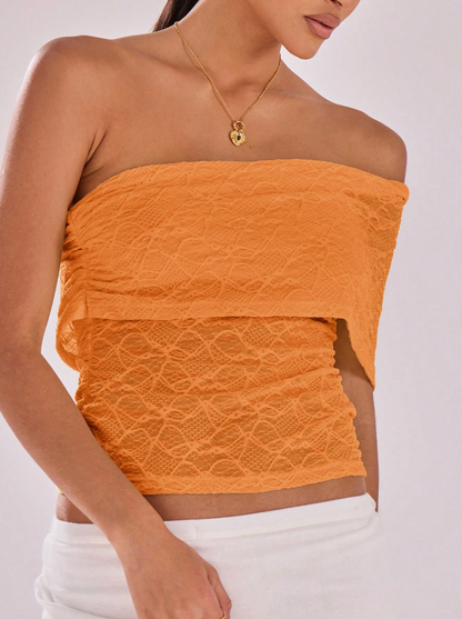 The One-Shoulder Mesh - Sculpture Asymmetric. Textured. Contemporary.