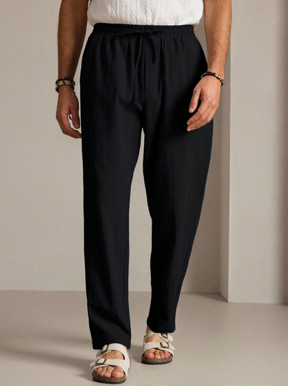 The Nomad Linen Trouser — Airy. Refined. Unbound. Your New Signature Silhouette.