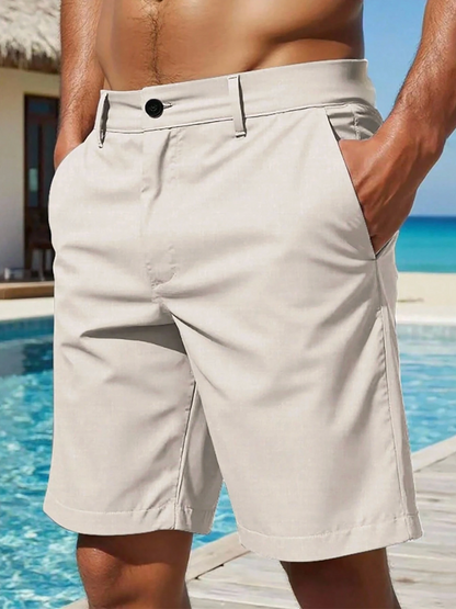 The Riviera Linen Short — Airy. Unstructured. Essential. Your New Coastal Escape.