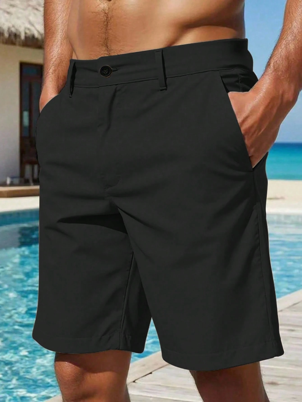 The Riviera Linen Short — Airy. Unstructured. Essential. Your New Coastal Escape.