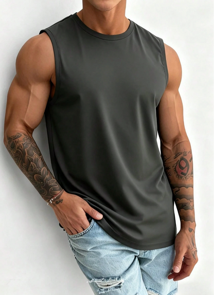The Zenith Tank — Sculpted. Breathable. Essential. Your Ultimate Summer Layer.