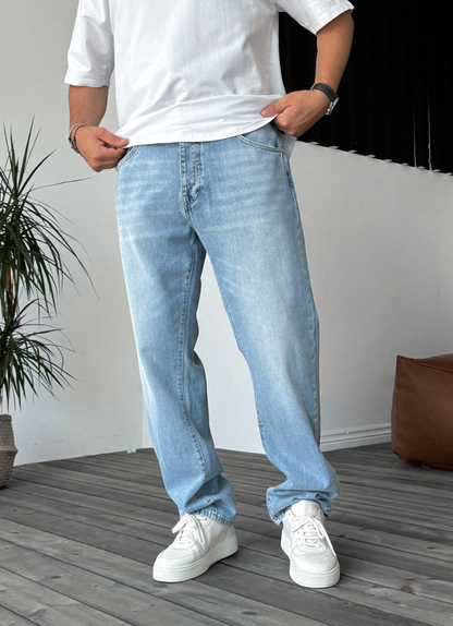 The Linear Y2K Denim — Retro. Structured. Raw. The New Blueprint of Streetwear.